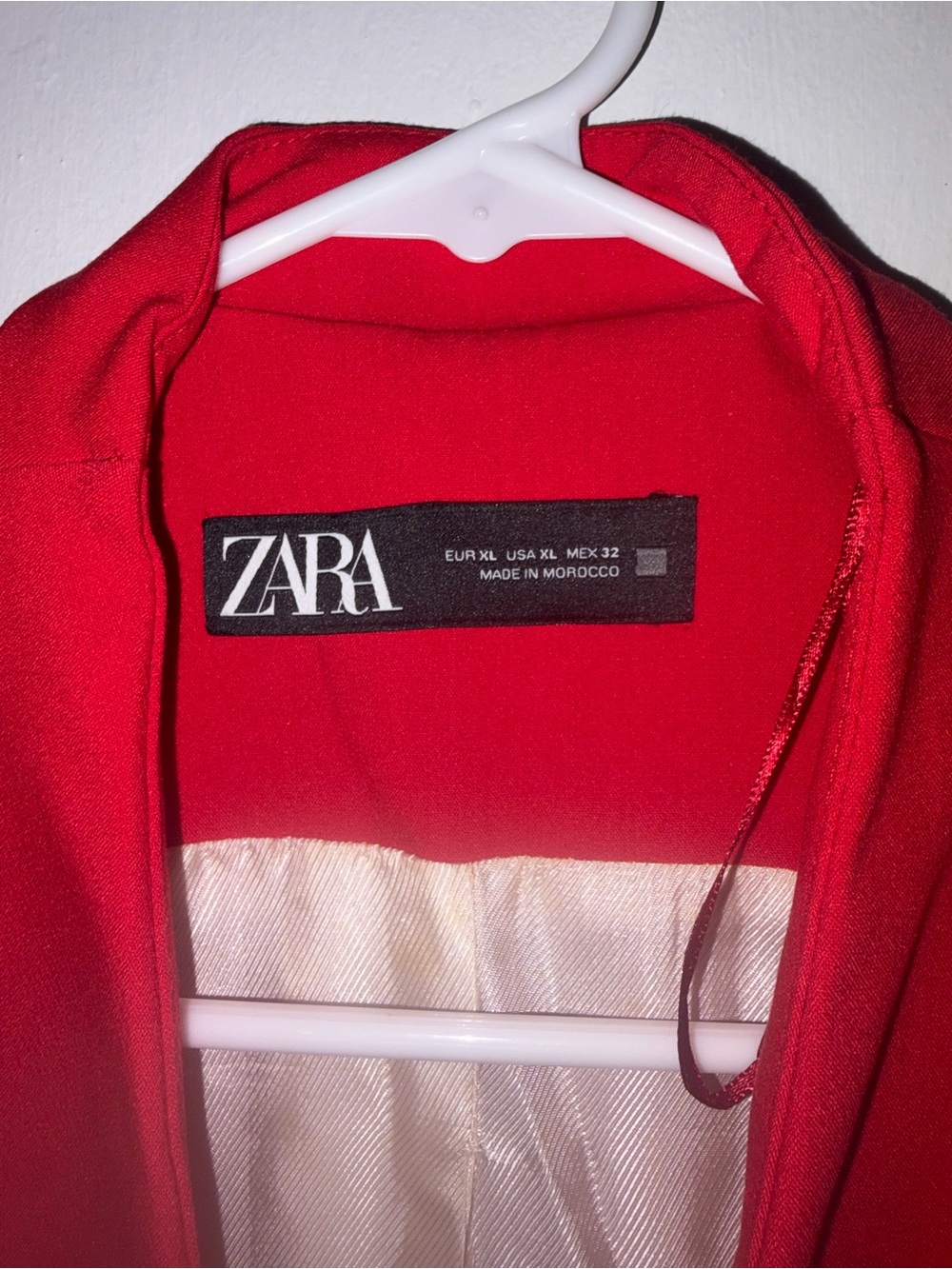 Zara Bold Red Blazer